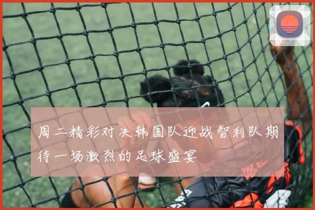 周二精彩对决韩国队迎战智利队期待一场激烈的足球盛宴